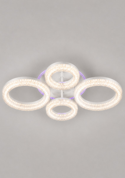 Lustra QH YH1713/2+2 WH+RGB 2*(7W+12W)3000+6500K L550*W390*H105