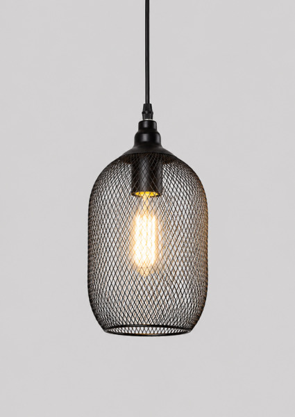 Lustra LS-1006 BK 200mm E27