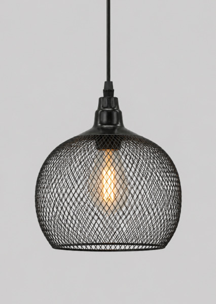Lustra LS-1005 BK 250mm E27