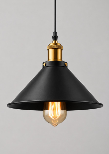 Lustra LS-6260 BK 260mm E27