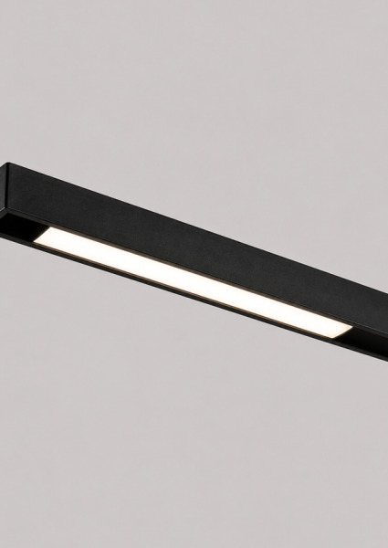 LED liniar MS FROSTED 24W 600mm BK magnetic
