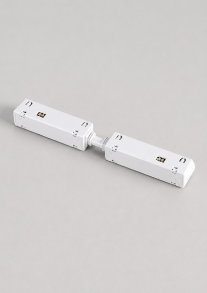 Conector de alimentare drept MS L WH magnetic