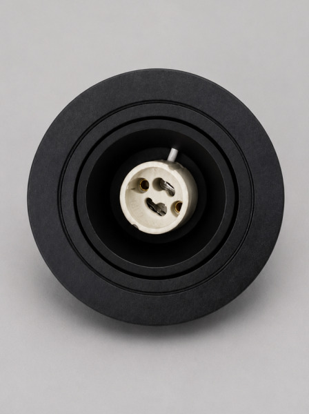 SPOT DC SY5571R BK round D92*25mm PC