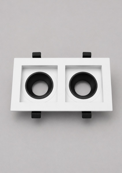 SPOT DC SY5570S-A2 WH+BK square 102*180*35mm
