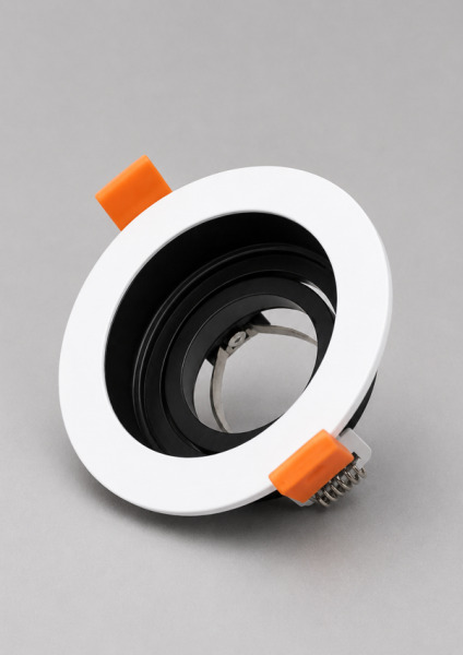 Spot DC SY5504R WH+BK round D100*30mm