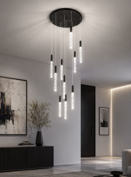 Lustra QS-D275/B/6+3+1 BK
