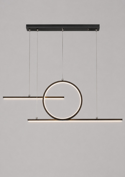 Lustra WK 9619/2+1 BK