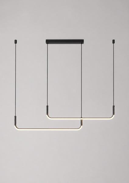 Lustra IF 9020-1200 BK 3color L1200mm