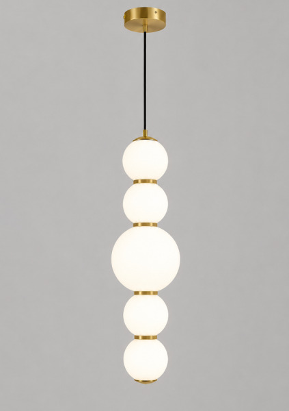 Lampă suspendată JH-88/1H BZ+WH 27W 4000K D10*H60mm
