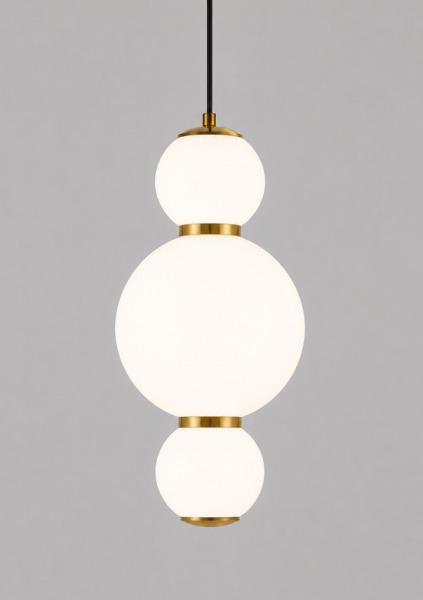 Lampă suspendată JH-85/1H BZ+WH 17W 4000K D15*H38mm