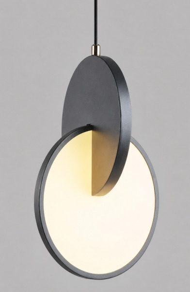 Lampă suspendatăJH-80/1H GREY 8W 4000K D18*H26cm