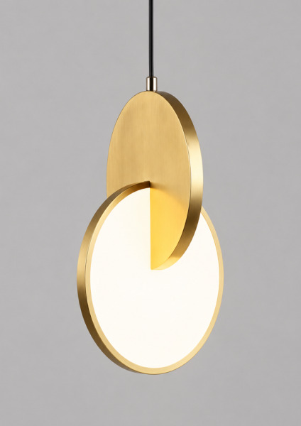 Lampă suspendată JH-80/1H GD 8W 4000K D18*H26cm