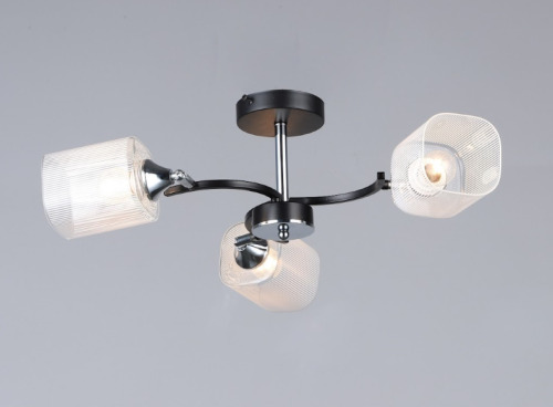 Lustra QH N6605/3 BK+CR