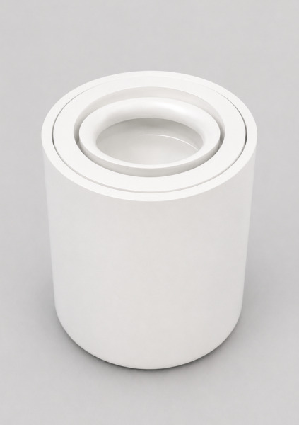 Spot CH D613Y WH round surface D80*H95mm