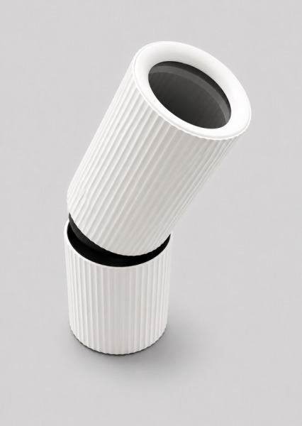 Spot CH DZ0617 WH round surface D60*H155mm