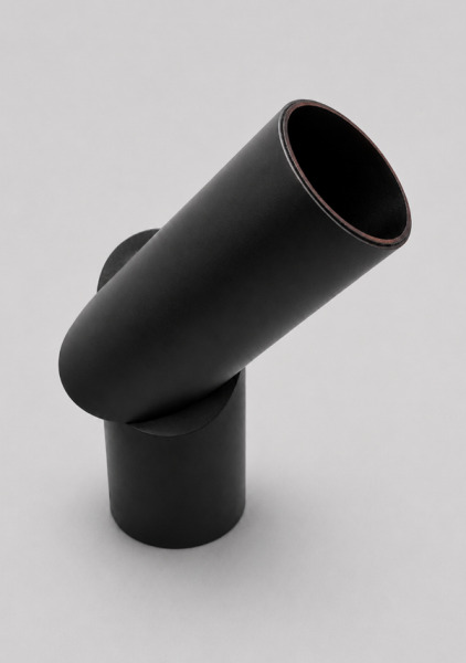 Spot CH D709Y BK round surface D57*H192mm