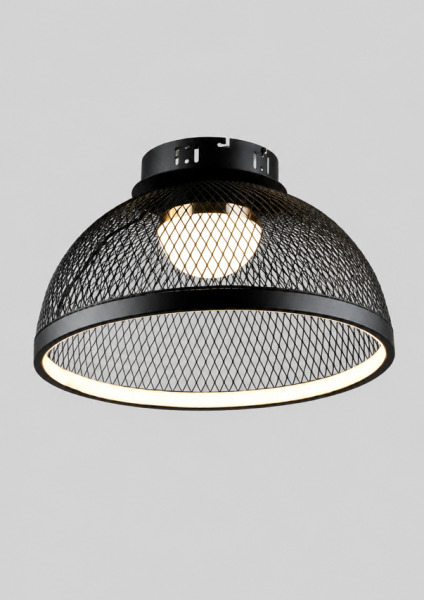 Lustra QH YH1349/56W BK+GD D400*H250 1*22W+1*16W 3000+6500K