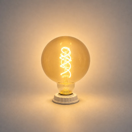 Becuri LED G95 cu filament