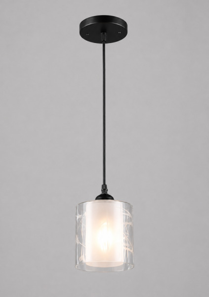 Lampă suspendată QH N6543/1H BK