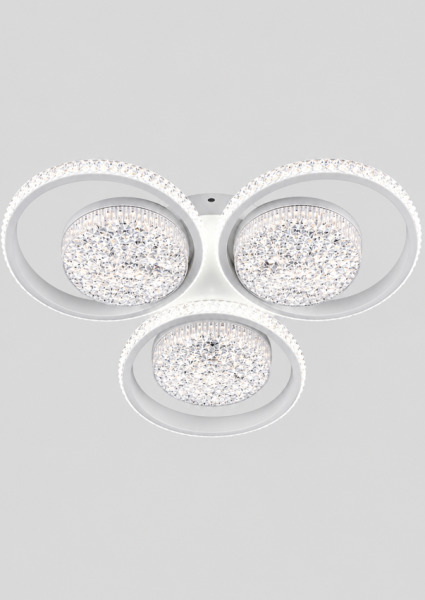 Lustra HJT 26232/3+3 WH 144W DIM D540*H70mm