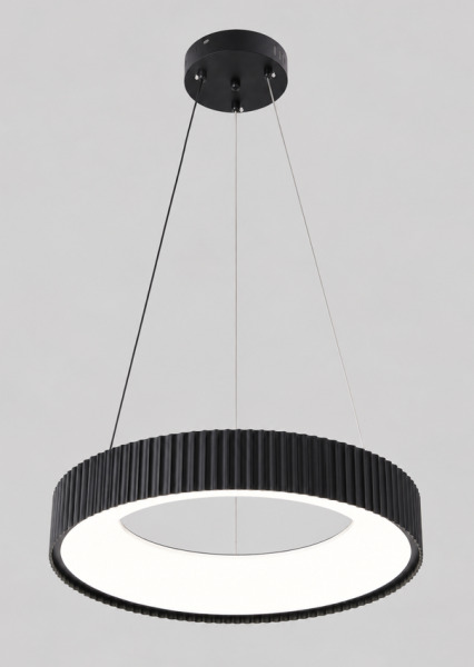 Lustră LED suspendată HJT 75205/490 BK 108W cu telecomandă