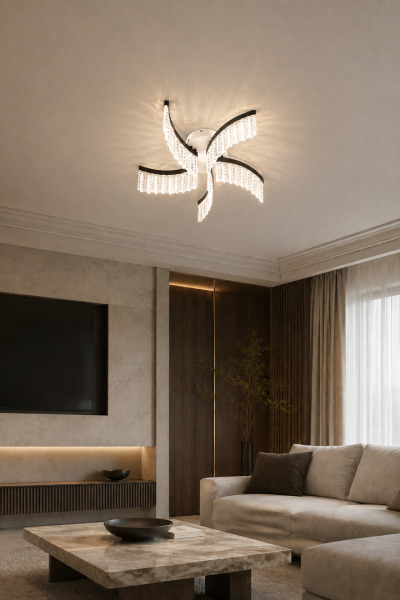 Lustra HJT 26261/5A1 WH 60W DIM D670*H125mm