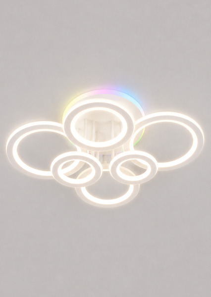 Lustra HJT L7202/6H WH+CR 204+46W RGB 735*530*150mm