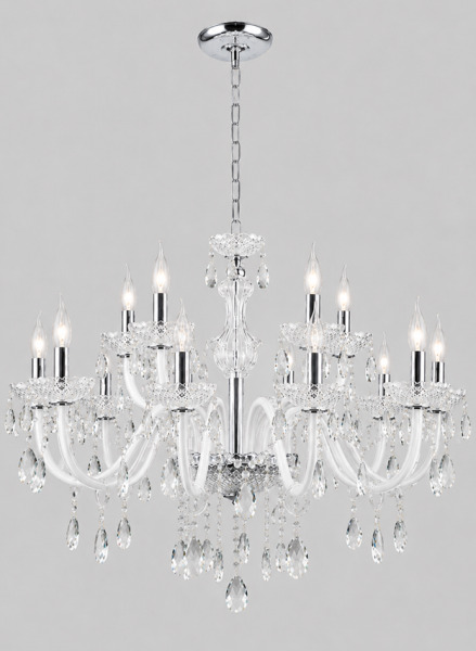 Lustra MJ 6800/12 WH+CH 8+4*E14 QH D800*H480mm