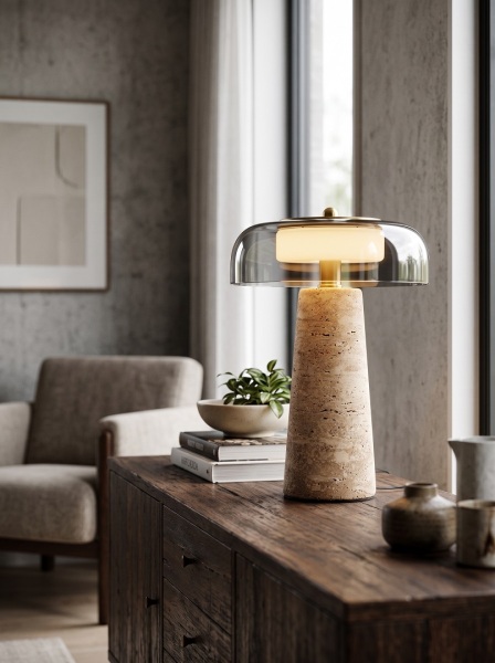 Lampă de masă de design RP-RT8038-B cu trei regimuri de lumină