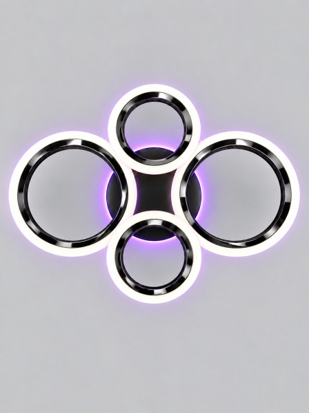 Люстра TY-803-2+2 GM RGB 84W+22W