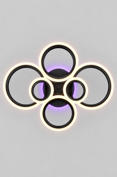 Lustra Y-803-4+2 BK RGB 152W+34W